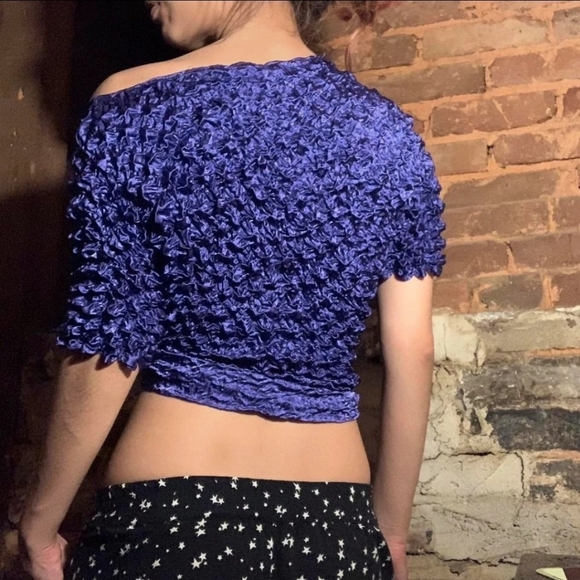 Purple popcorn shirt - Picture 4 of 4